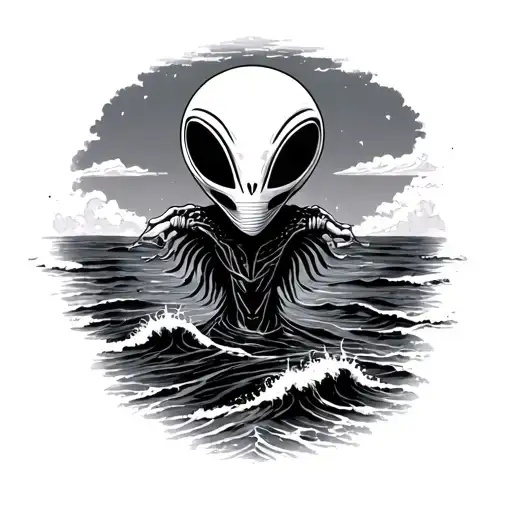 Alien Abduction In The Ocean