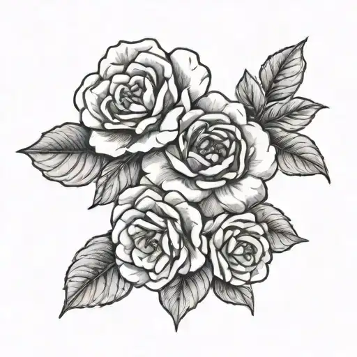 Different Camellia Flowers