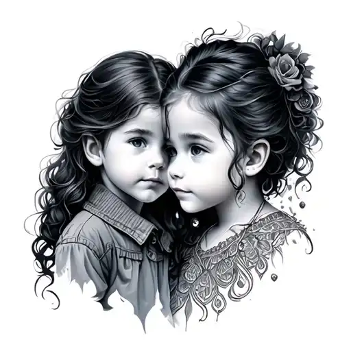 Male And Female Children