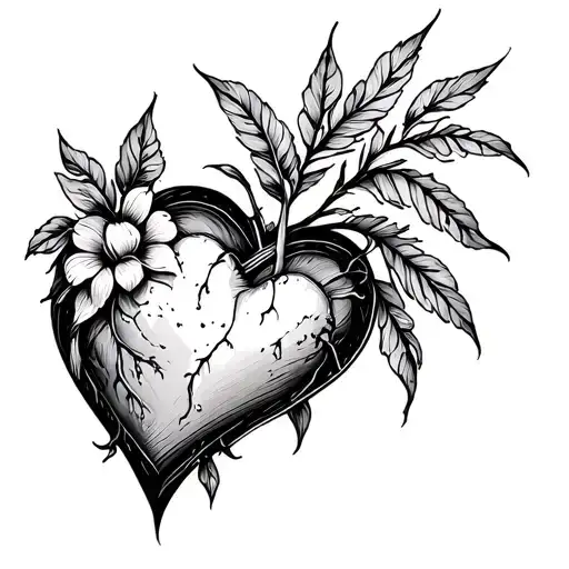 11 In The Middle Of A Heart Made Fine Line