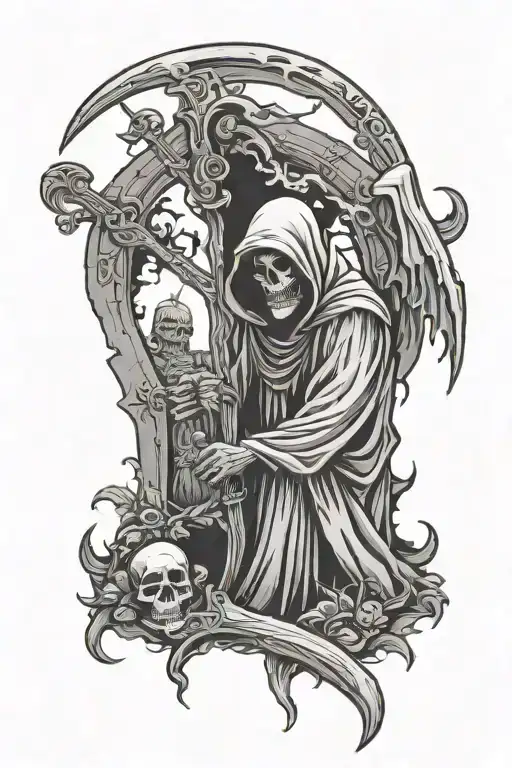 Grim Reaper Grave Yard