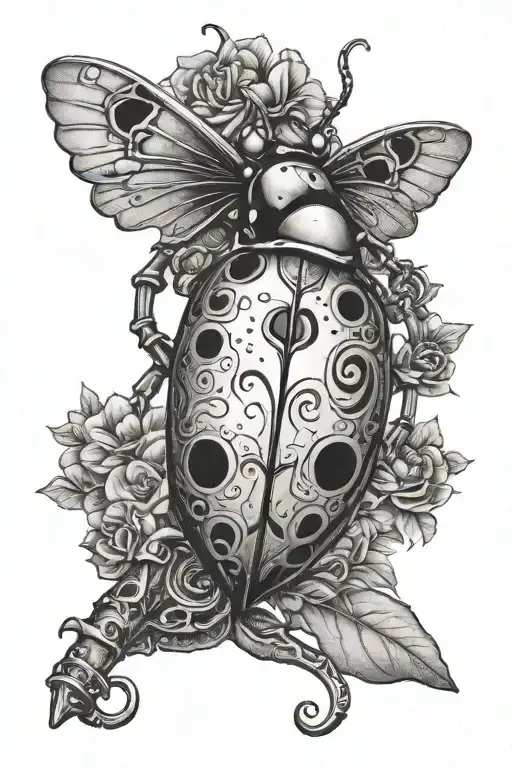 Skeleton Key Ladybug