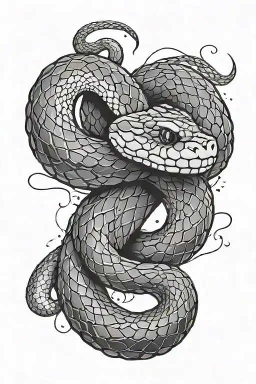 Snake With Sparkles Twisty