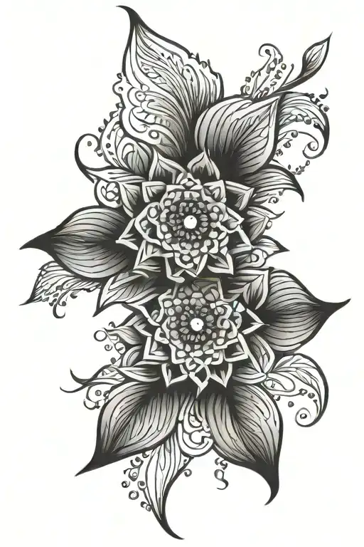 Floral Mandala Design