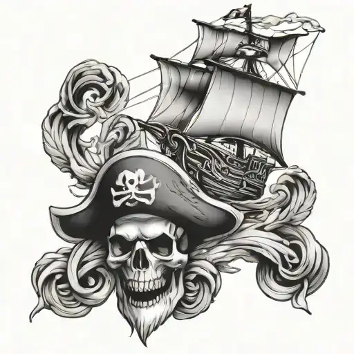 Pirate Theme Sleeve