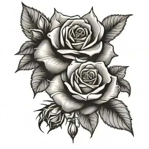 Rose And Rosery Beads In Hand