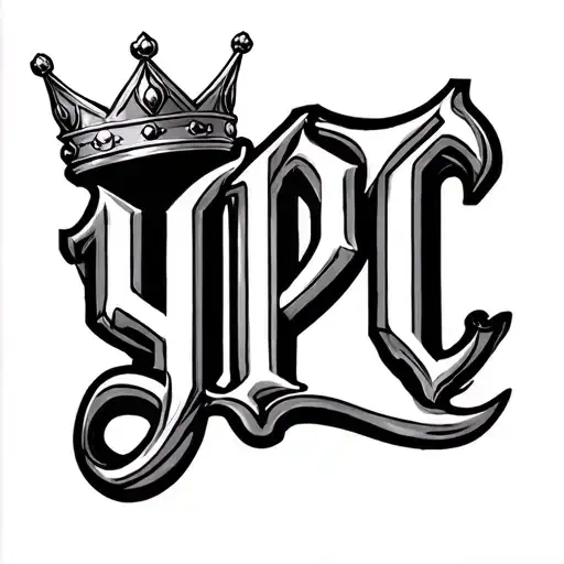 The Letters Ypc Under A Crown