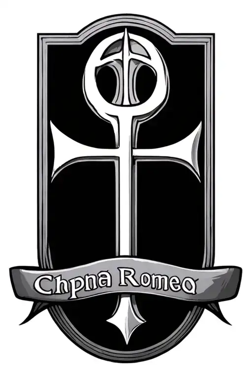 Chi Rho Plus Alpha Omega Logo