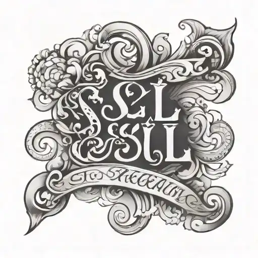 Lettering S&l Ink
