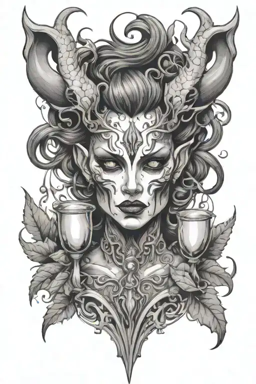 Female Demon Named Chalice