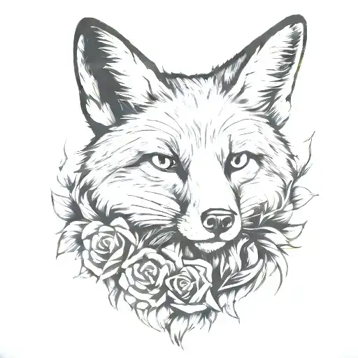 Fox With Text