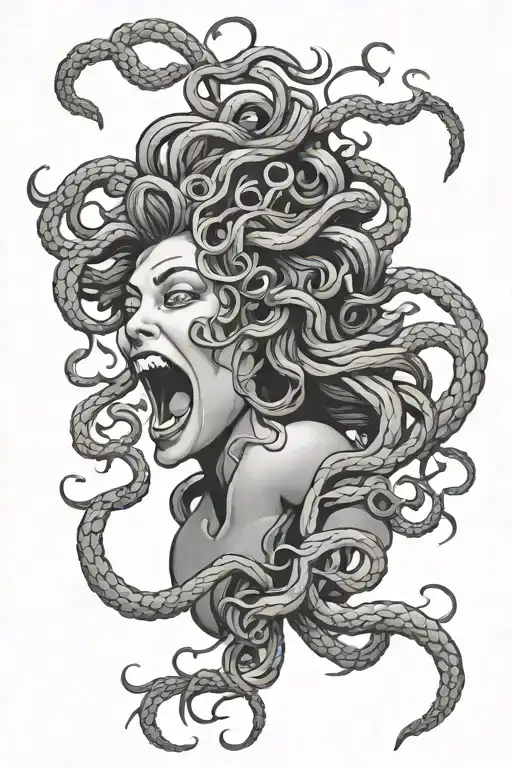 Medusa Screaming
