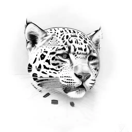 Combine Elements Of A Jaguar Warrior And Catrinas In A Unique Design