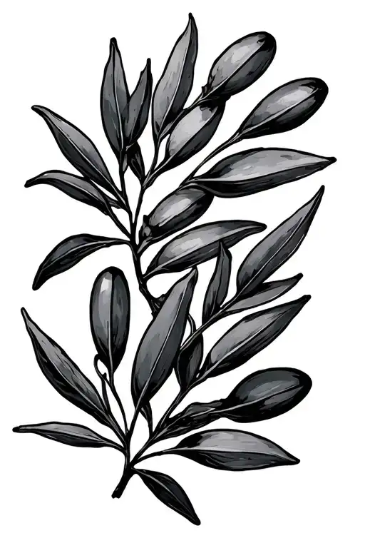 Olive Branch Minimalistic
