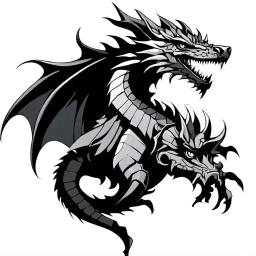 Sleeve Dragon With Armor