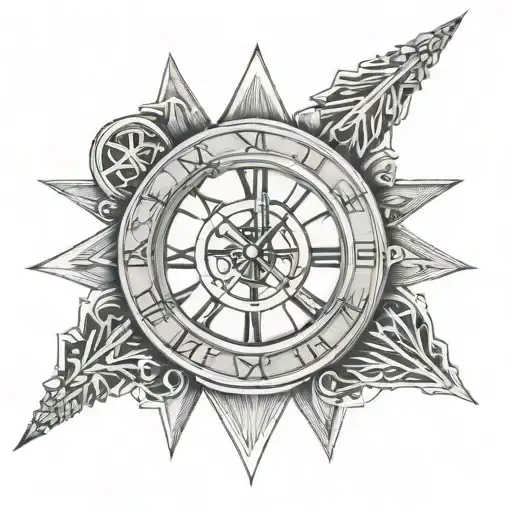 Roman Numerals Surrounded