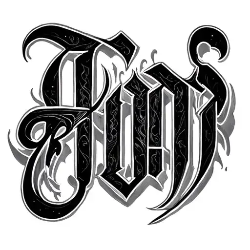 Two Word Ambigram Generator