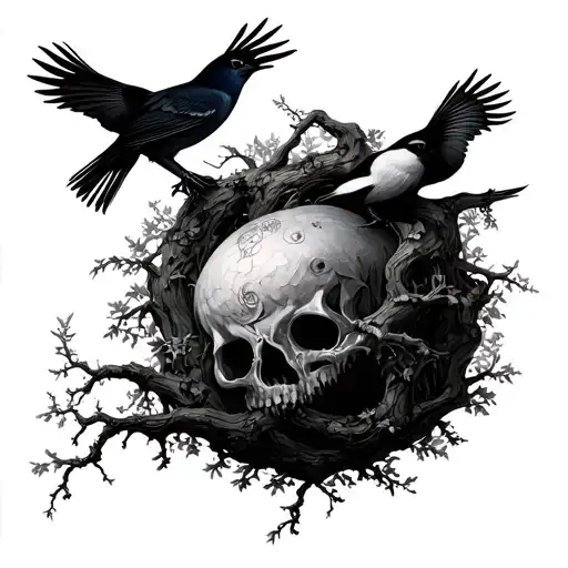 Poison Tree With Birds