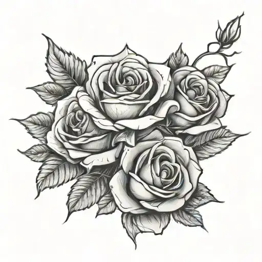 Love And Roses Growing