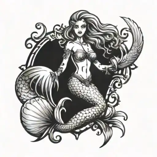 Mermaid Gym Equipment