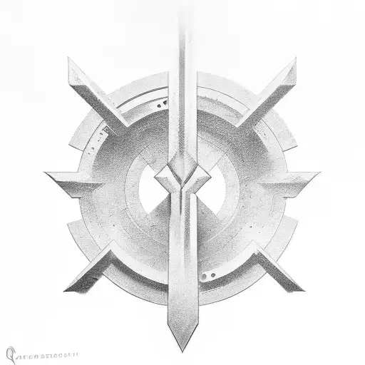 Quake Symbol Including The Name 'Mila' And 'Trulli'