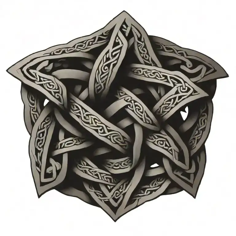 Intricate Celtic Knotwork