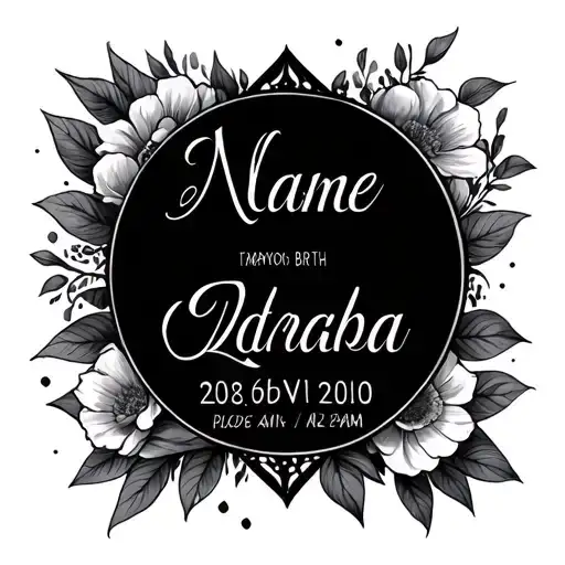 Name And Date Of Birth