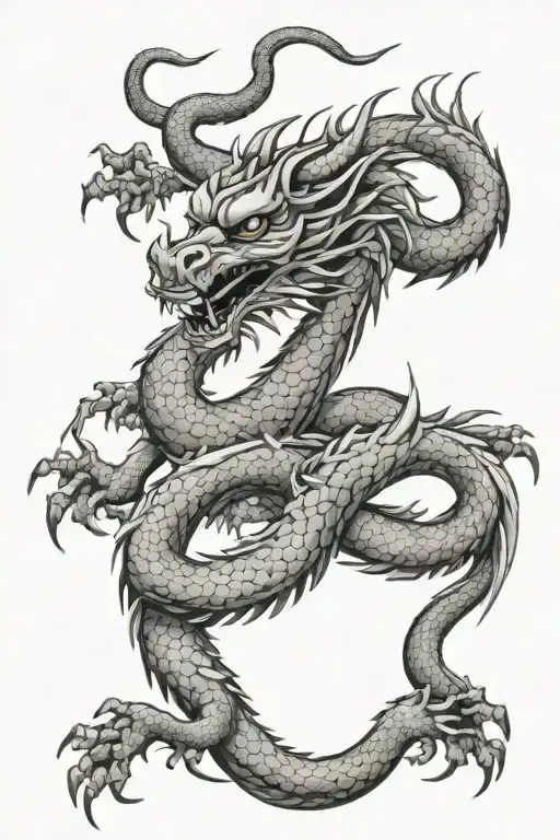 Chinese Ribbon Dragon