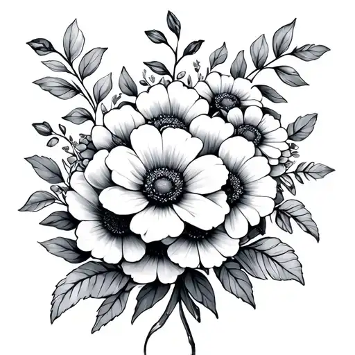 Birth Month Flower Bouquet