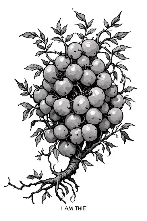 I Am The Vine You Are The Branches Reaching Towards