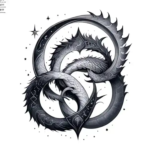 4 Zodiac Signs Intertwined