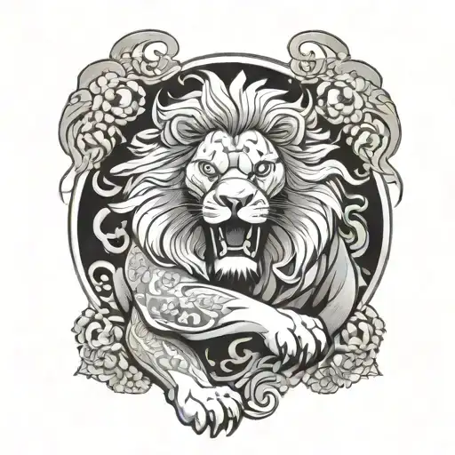 A Lion In A Kimono Fight Scene