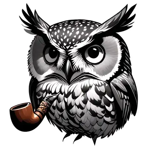 Owl And Pipe