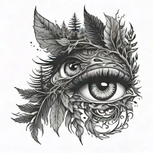 Eyes And A Forest