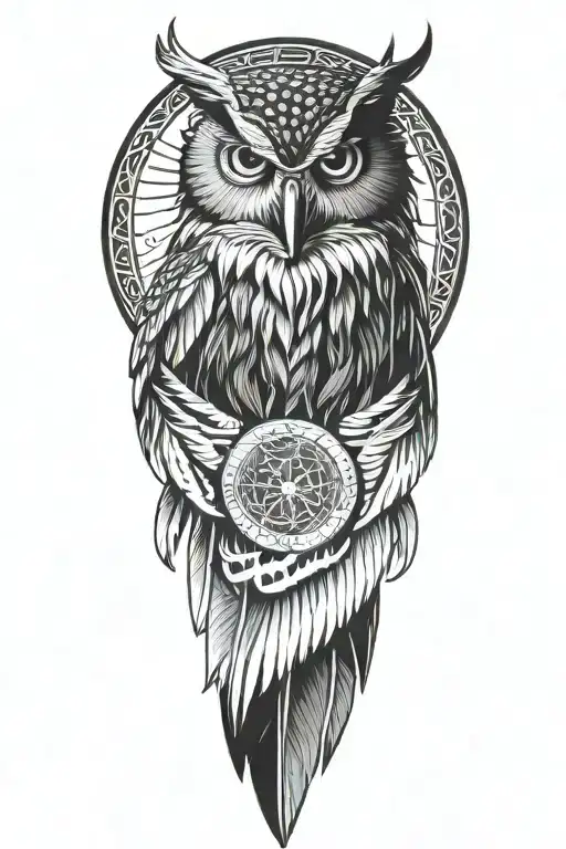 Native American Sorcerer Owl