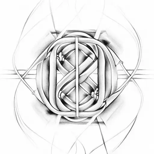 Double Helix With Mum And Dad Lettering