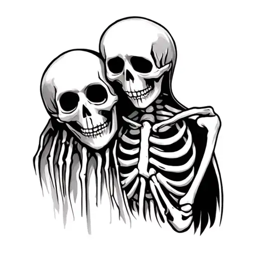 Ghost And Skeleton