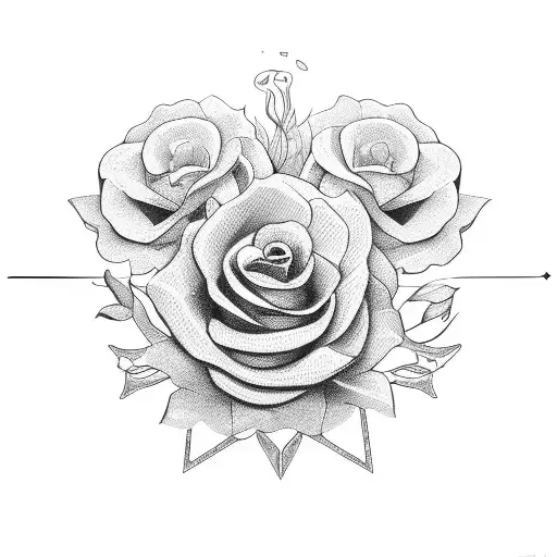 Open Book With Flowers Floating Around The Top