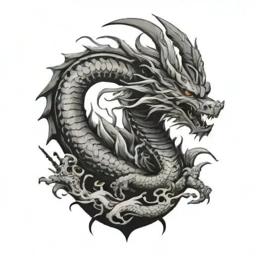 Samurai Dragon Life Death