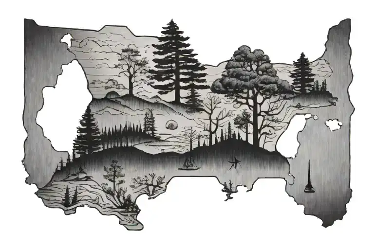 California And North Carolina Outline