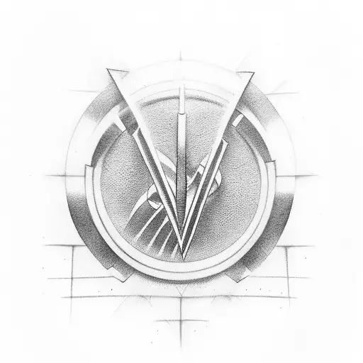 Music Notes Forming A Marvel Superhero Symbol