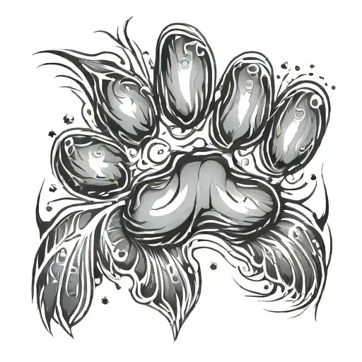 Dog Paw Print
