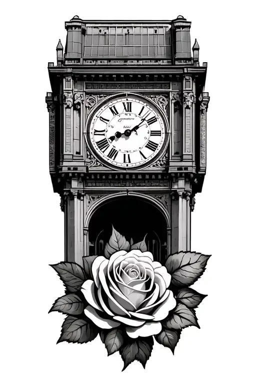 Compus Rose Clock Tower