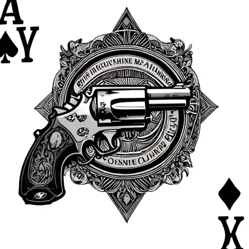 Revolver And Kadilak Machine Card And Casino