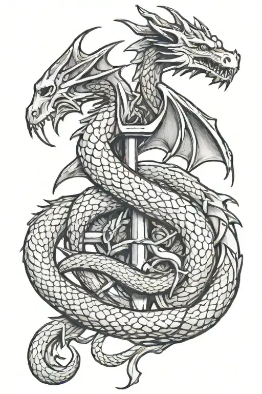 Dragon And Anchor