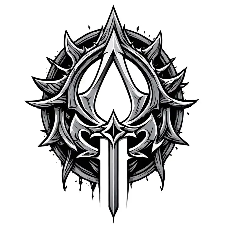 Hooded Assassin Creed Valhalla Symbol