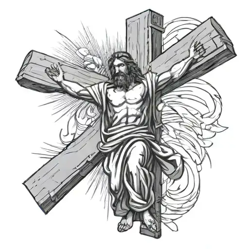 Faith Over Fear But Jesus Is Carrying The Cross