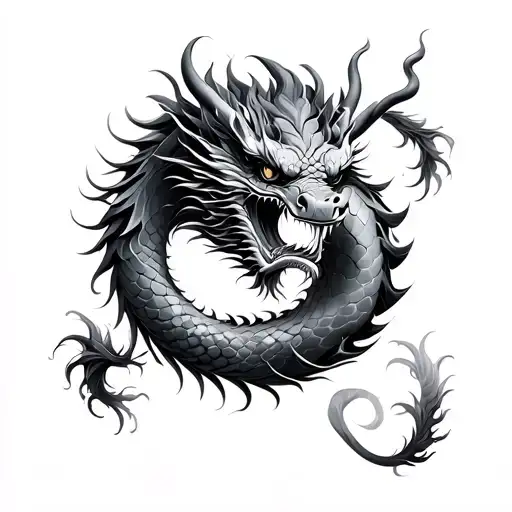 Chinese Dragon Wrapped