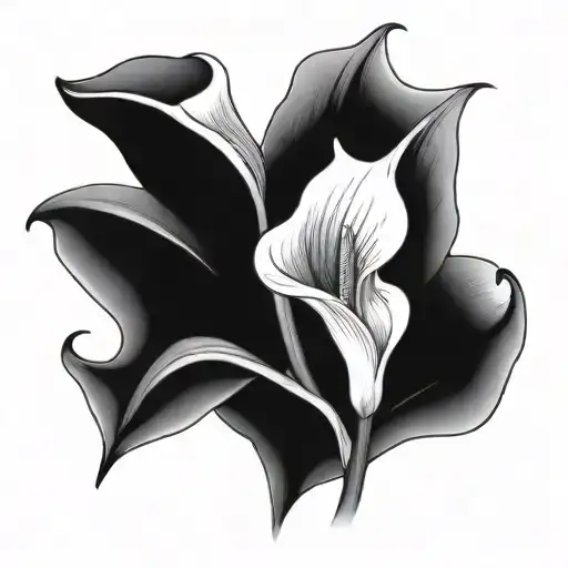 Calla Lily Tattoo