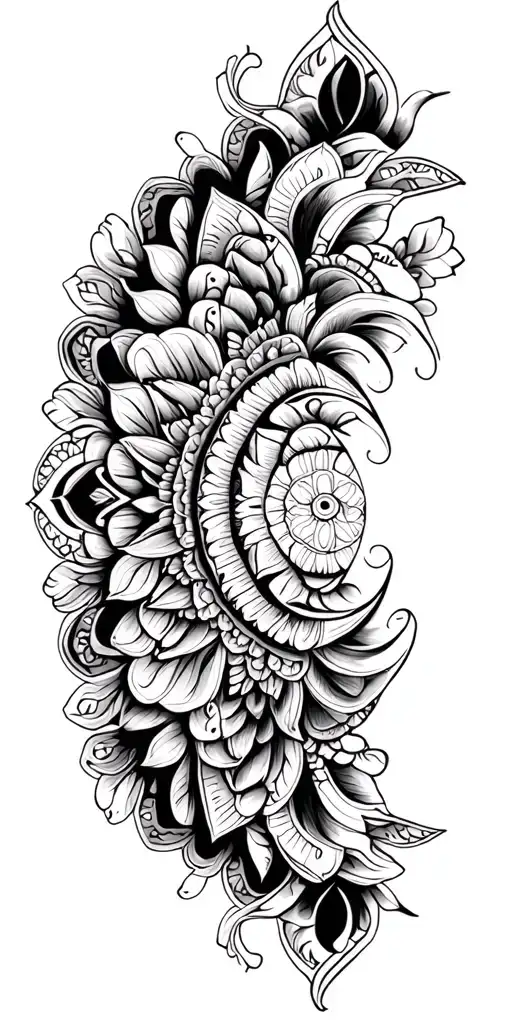 Coverup Mandala Design